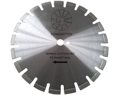 Diamond marble cutting blade / disc