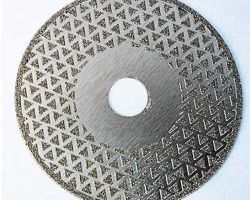 electroplated diamond saw blade