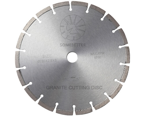 Granit segmented diamond blade