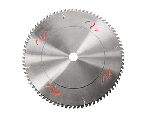 Aluminum material industry saw blade